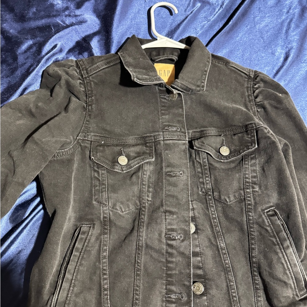 GAP Charcoal Denim Jacket